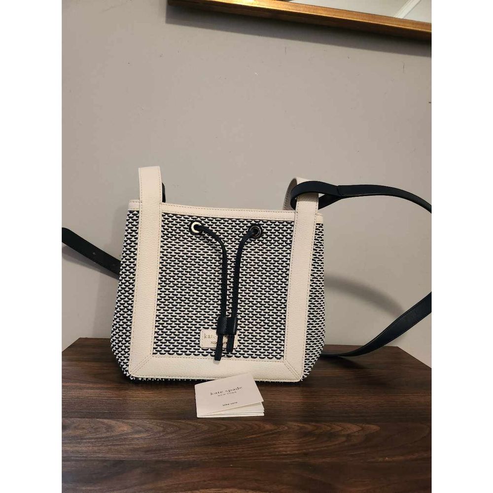 Kate Spade Blue and White Bucket Bag - Picture 8 of 8